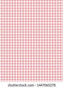 Grunge Abstract Fabric Texture Square Design