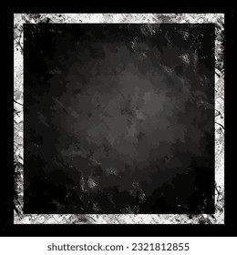Grunge el diseño de cuadro abstracto en blanco y negro