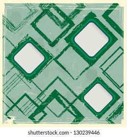 Grunge Abstract Geometrical Design