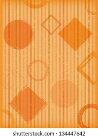 Grunge Abstract Geometrical Design