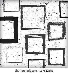 Grunge Abstract Geometrical Design