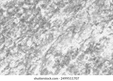Grunge abstract halftone black dost texture background.