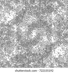 Grunge Abstract Modern Texture Template. Vector illustration. Distress Background. Painting For Creative Graphic Design. Black And White Chaotic Elements Wallpapers.
