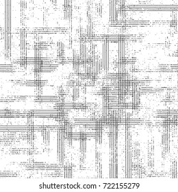 Grunge Abstract Modern Texture Template. Vector illustration. Distress Background. Painting For Creative Graphic Design. Black And White Chaotic Elements Wallpapers.