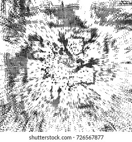 Grunge Abstract Modern Texture Template. Vector illustration. Distress Background. Painting For Creative Graphic Design. Black And White Chaotic Elements Wallpapers.