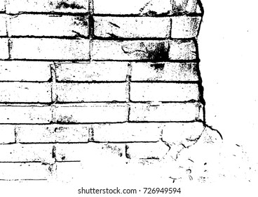 Grunge Abstract Modern Texture Template. Vector illustration. Distress Background. Painting For Creative Graphic Design. Black And White Chaotic Elements Wallpapers.