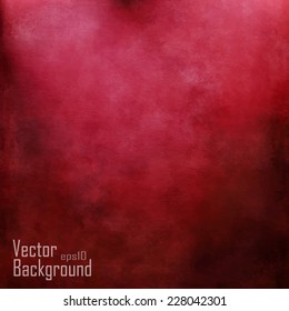 Grunge abstract red background, colorful illustration