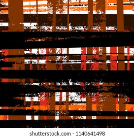 Grunge abstract stripes background design