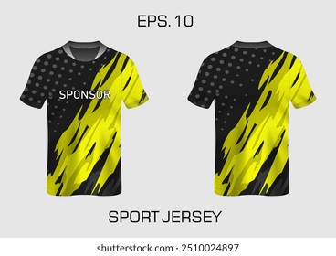 gunge abstract stripes mockup esporte t-shirt design para futebol, corridas, e esportes, corrida de design kit