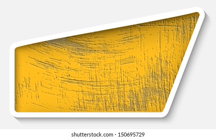 grunge abstract text frame