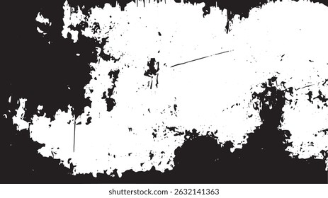 Fondo de textura Abstractas Grunge con salpicaduras de pintura en blanco y negro para Diseños creativos