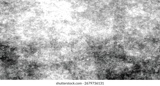 Fundo de textura abstrata Grunge com padrão preto e branco angustiado para design vintage e sobreposições artísticas.