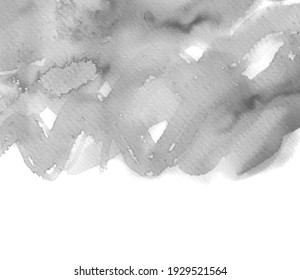 Grunge abstract watercolor vector grey color stroke background design. Paper texture draw card, graphic scribble wallpaper, cover