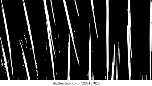 Grunge abstract white background on black backdrop. Two colors. Monochrome. Rectangular horizontal rough design. Vector.