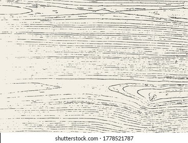 Grunge abstract wooden background. Texture vector. Dust overlay distress grain, simply place illustration over any object to create grungy effect. Splattered, dirty, poster for your design.