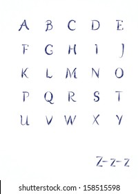 Grunge Alphabet 