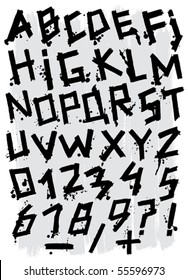 Grunge Alphabet