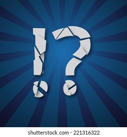 Grunge alphabet type font set, vector collection of broken into pieces letters