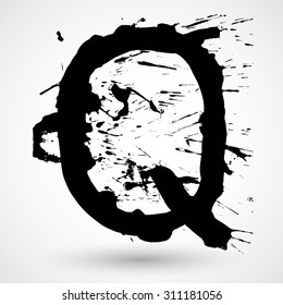 Grunge Alphabet vector set for your design