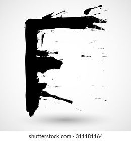 Grunge Alphabet vector set for your design