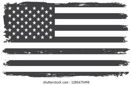 grunge american flag