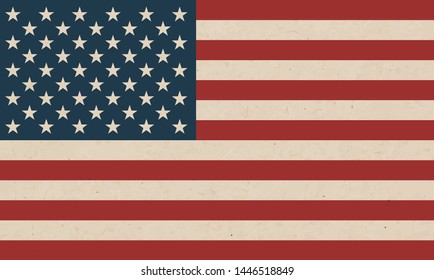 Grunge american flag texture background