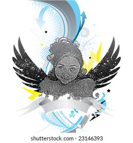 Grunge Angel