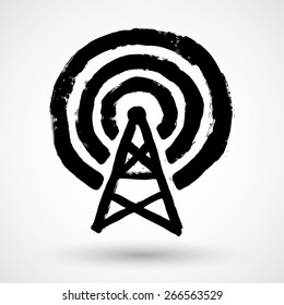 Grunge Antenna icon
