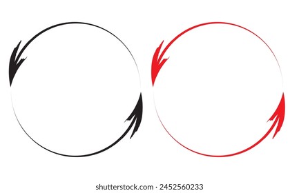 grunge arrow vector. grunge arrow brush. grunge arrow paint. Isolated on white background. Vector illustration. 