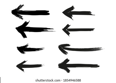 grunge arrow vector. grunge arrow brush.grunge arrow paint