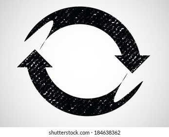 Grunge arrows