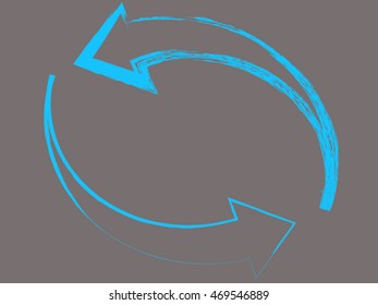 grunge arrows