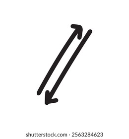 Grunge arrows vector isolated on white background