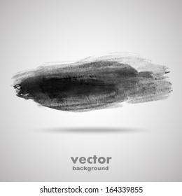 Grunge art banne, vector background