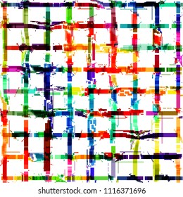 Grunge art color painting background.