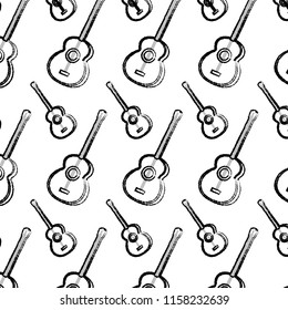 grunge art guitar play music background