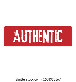 Grunge authentic rubber seal stamp