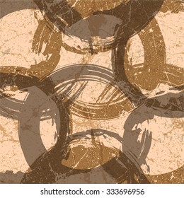 Grunge Autumn Texture . Wall Background .Vector Illustration. 