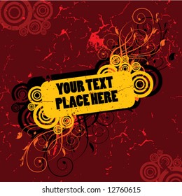 brüchiger Hintergrund.