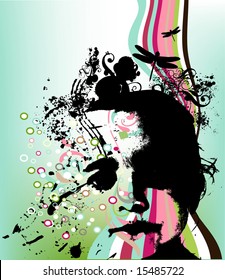 grunge background