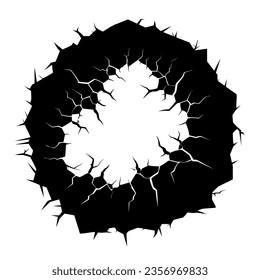 Grunge background. Abstract black grunge splashes. Vector illustration.