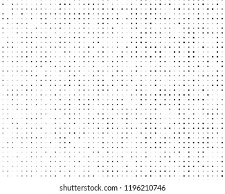 Grunge background Abstract geometric pattern with squares of different scales.. Design element for web banners, posters, cards, wallpapers, backdrops, panels Black and white color Vector illustration