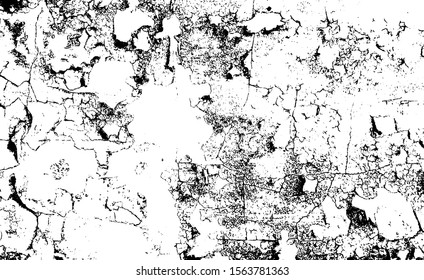 Grunge background. Abstract scratched effect. Dust and dirt on a white background. Noise and grain. Vector