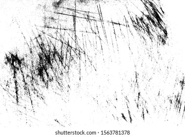 Grunge background. Abstract scratched effect. Dust and dirt on a white background. Noise and grain. Vector