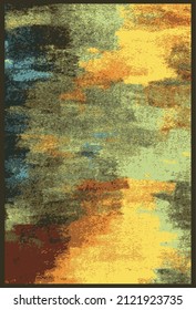 fondo grueso. Textura abstracta de manchas, polvo, chips, grietas. Patrón vintage de la vieja superficie sucia