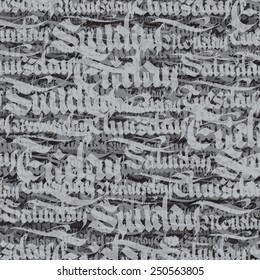 grunge background with all days of week. calligraphy style