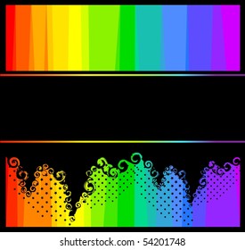 Grunge background. Beautiful abstract vector illustration.