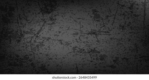 Fondo grunge. El fondo abstracto áspero negro del grunge se superpone a la capa en el espacio oscuro con la decoración diagonal de las líneas.