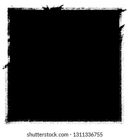Grunge background black. Text template monochrome