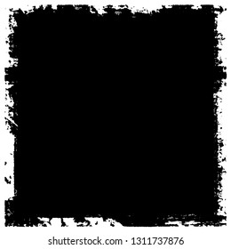 Grunge background black. Text template monochrome